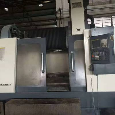 机械厂急售二手[海天HTM-850G龙门加工中心]二手数控龙门BT50齿轮头